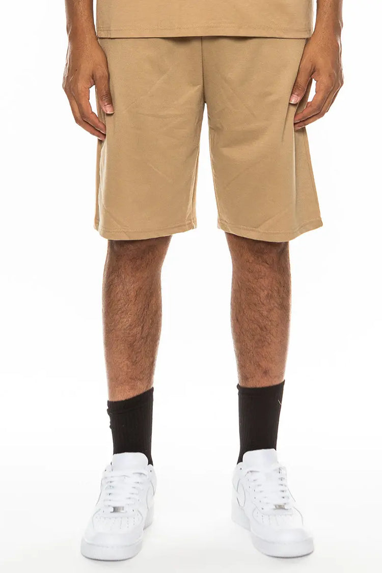 Checkered Detail Shorts EMS4102 Lime Milo