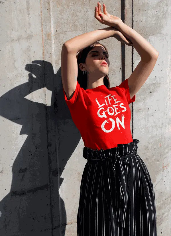 Life Goes On Women T-shirt Scorpius