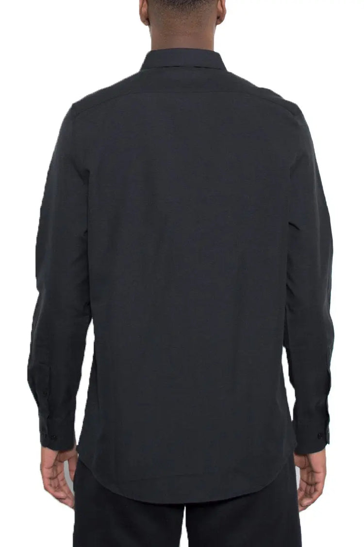 SIGNATURE LONG SLEEVE BUTTON DOWN SHIRT M3515 Lime Milo
