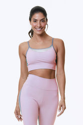 Brassière de sport femme Alamo bleu clair avec Emana® et Supplex®, confort et respirabilité optimale