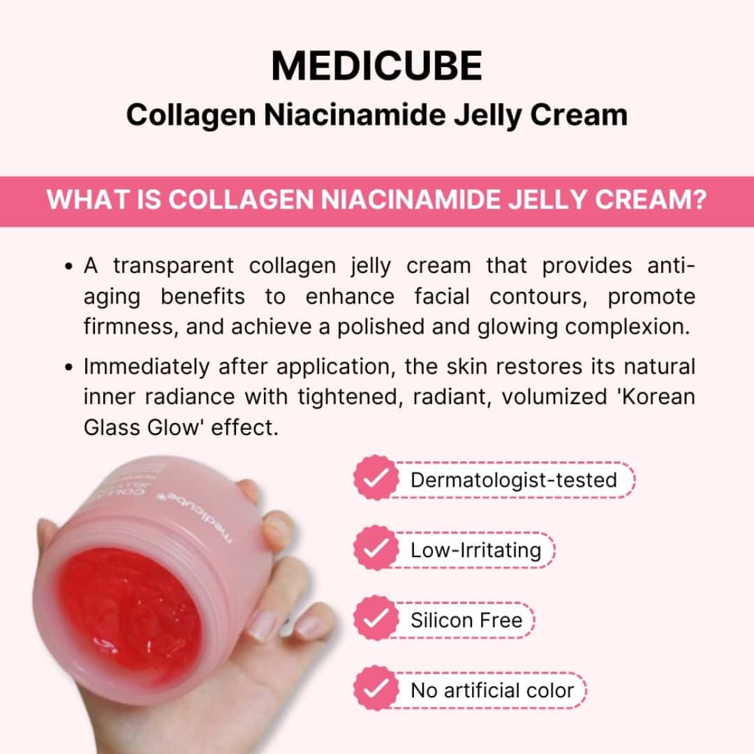 Medicube Collagen Jelly Cream 50ml Harlequin Chestnut