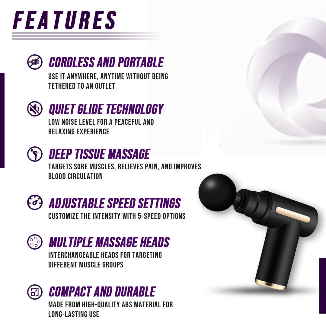 Muscle Massage Gun Pink Tartarus