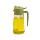Dual Function Oil Spray and Pour Bottle Yellow Pandora