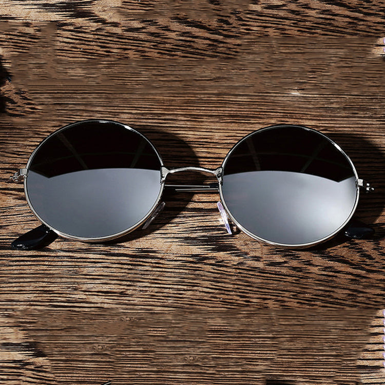 Fashion Vintage Sunglasses Metal Frame Teal Simba
