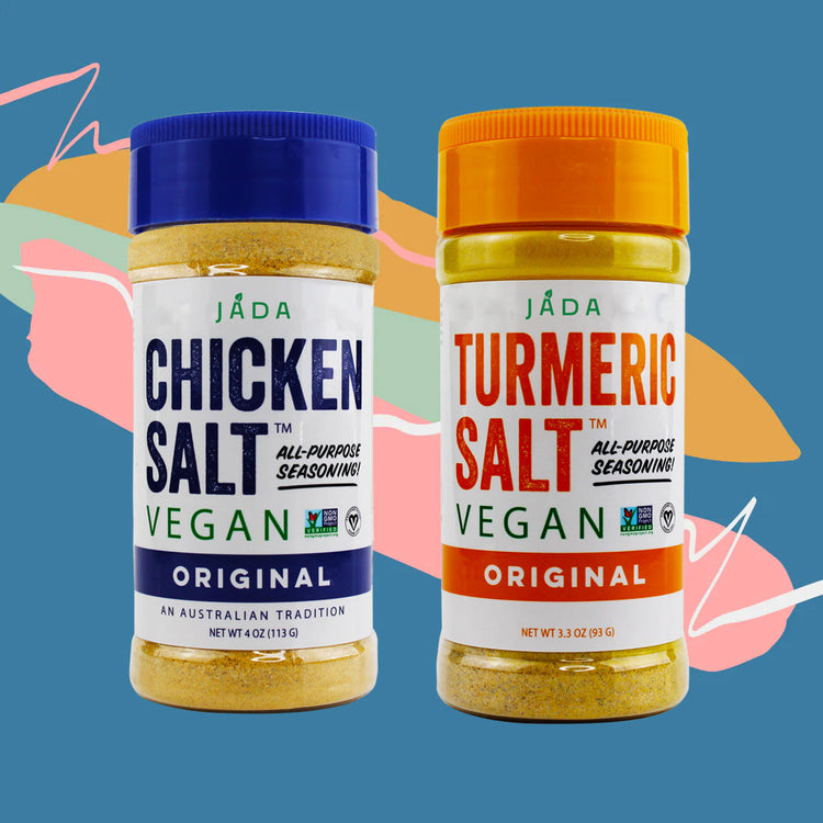 Chicken Salt Original and Turmeric Salt - 2 Pack Combo Amethyst Lelantos