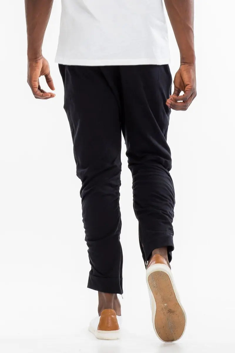 GATHERED BOMBER PANTS Lime Milo