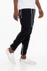 GATHERED BOMBER PANTS Lime Milo