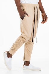 Gathered Cotton Sweats Lime Milo