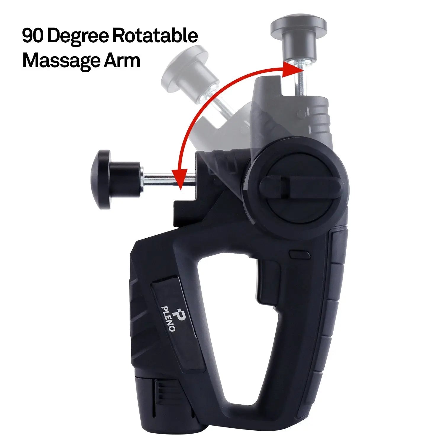 Pleno Massage Gun-Handheld Deep Tissue Therapy Massager (M2.0) Mint Green Lily