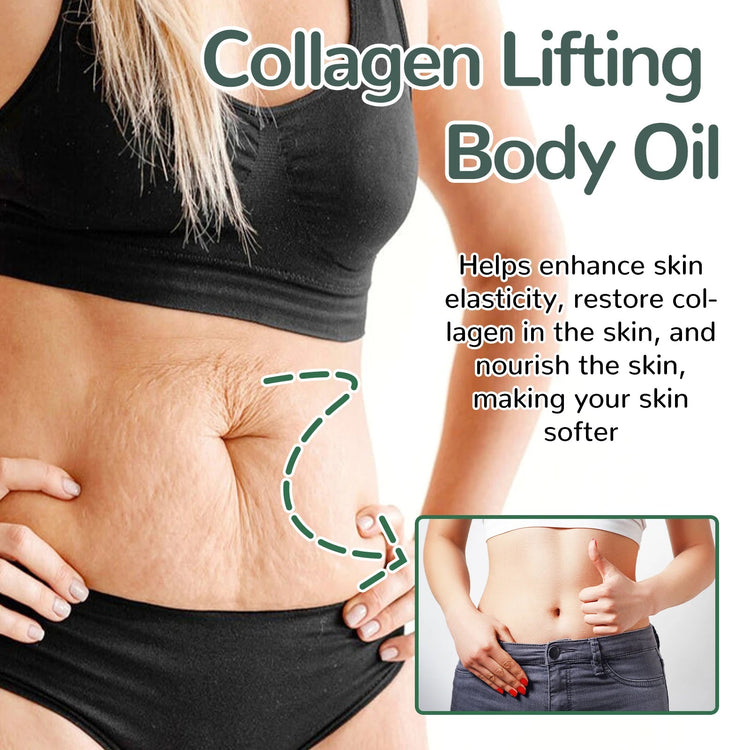 Collagen Firming Body Oil 100ml Enhance Skin Elasticity & Tighten Deep AliExpress