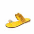 Pineapple Pearl Womens Slippers Flat Toe Casual Beach Slides Silver Juneberry