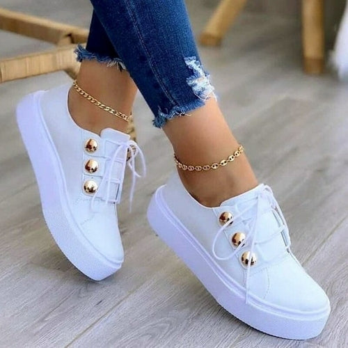 Light Breathable Female Running Shoes Casual Women Vulcanized Shoes Coffee Jasper