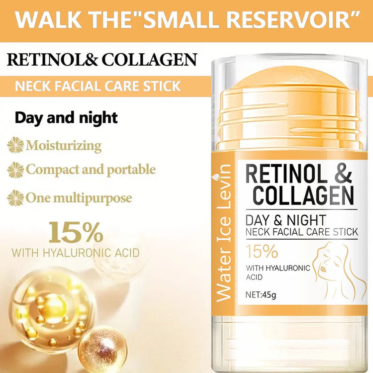 Retinol & Collagen Neck Facial Care Stick with Hyaluronic Acid, Deeply AliExpress