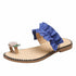 Pineapple Pearl Womens Slippers Flat Toe Casual Beach Slides Silver Juneberry