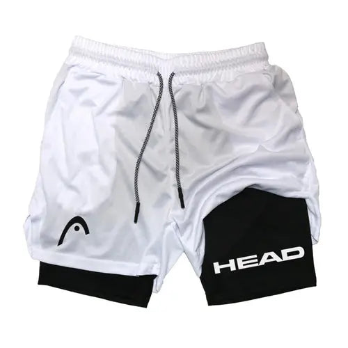 Anime Berserk Head Running Shorts Men Fitness Gym Training 2 in 1 AliExpress