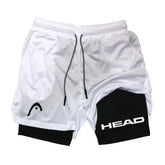 Anime Berserk Head Running Shorts Men Fitness Gym Training 2 in 1 AliExpress