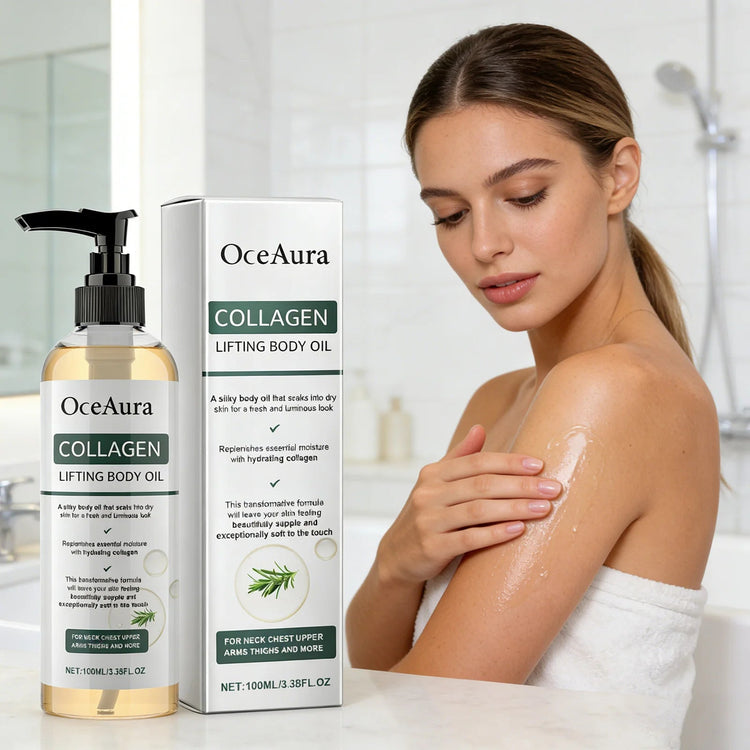 Collagen Firming Body Oil 100ml Enhance Skin Elasticity & Tighten Deep AliExpress