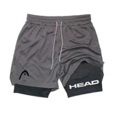 Anime Berserk Head Running Shorts Men Fitness Gym Training 2 in 1 AliExpress
