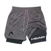 Anime Berserk Head Running Shorts Men Fitness Gym Training 2 in 1 AliExpress