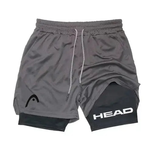 Anime Berserk Head Running Shorts Men Fitness Gym Training 2 in 1 AliExpress