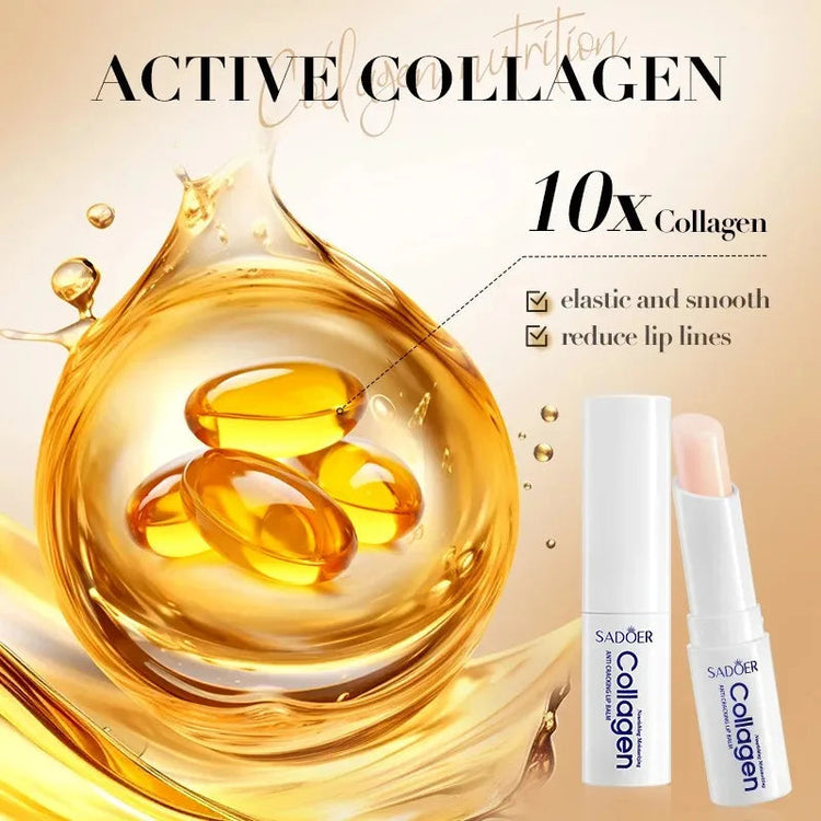 Collagen Moisturizing Lip Balm, Nourishing and Anti-Cracking, AliExpress