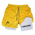 Anime Berserk Head Running Shorts Men Fitness Gym Training 2 in 1 AliExpress