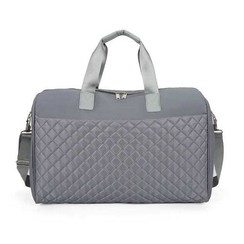 Foldable Shoulder Travel Bag Luggage Tote Bags For Women Large Maroon Asteria