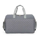 Foldable Shoulder Travel Bag Luggage Tote Bags For Women Large Maroon Asteria