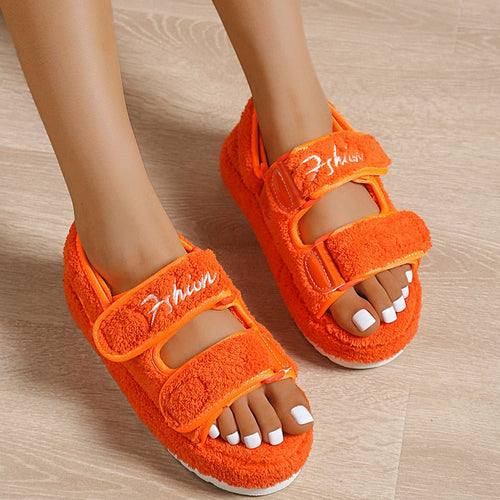 Summer Flats Women Sandals Fashion Female Platform Sandals Silver Juneberry