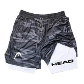 Anime Berserk Head Running Shorts Men Fitness Gym Training 2 in 1 AliExpress