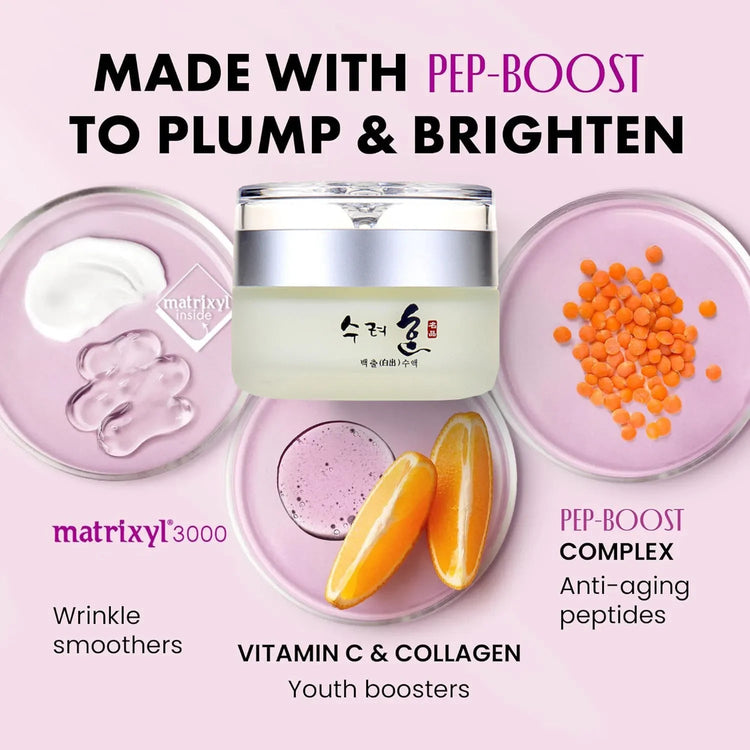 50g Collagen Face Cream Nourish Plump Up Skin,fresh Texture Cream Make AliExpress