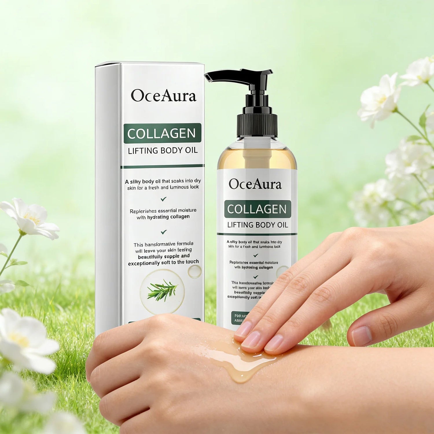 Collagen Firming Body Oil 100ml Enhance Skin Elasticity & Tighten Deep AliExpress