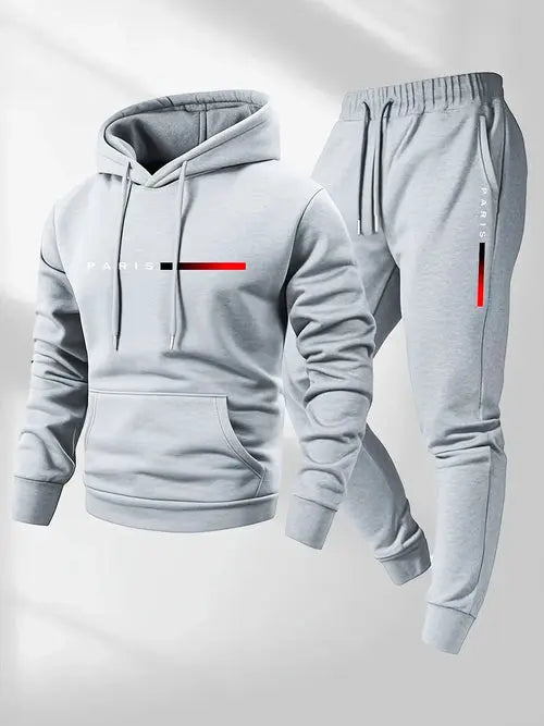 2025 letter printed sportswear set men&