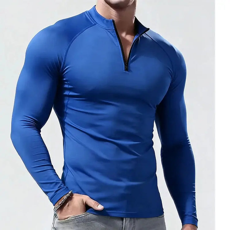 Long Sleeve T Shirt Men Compression Sportswear Male Tshirt Elastic AliExpress