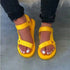 Soft Slip strap Sandals Raspberry Eurybia