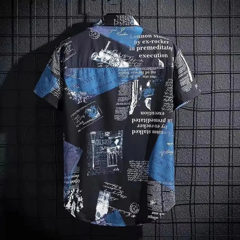 Short sleeved shirt men&