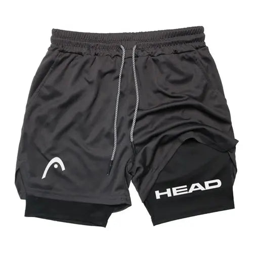 Anime Berserk Head Running Shorts Men Fitness Gym Training 2 in 1 AliExpress