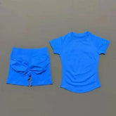 2 Pcs HISTELLO Impact Gym Sets Short Sleeve Seamless Yoga Clothing AliExpress