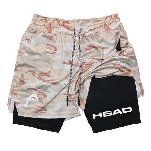 Anime Berserk Head Running Shorts Men Fitness Gym Training 2 in 1 AliExpress