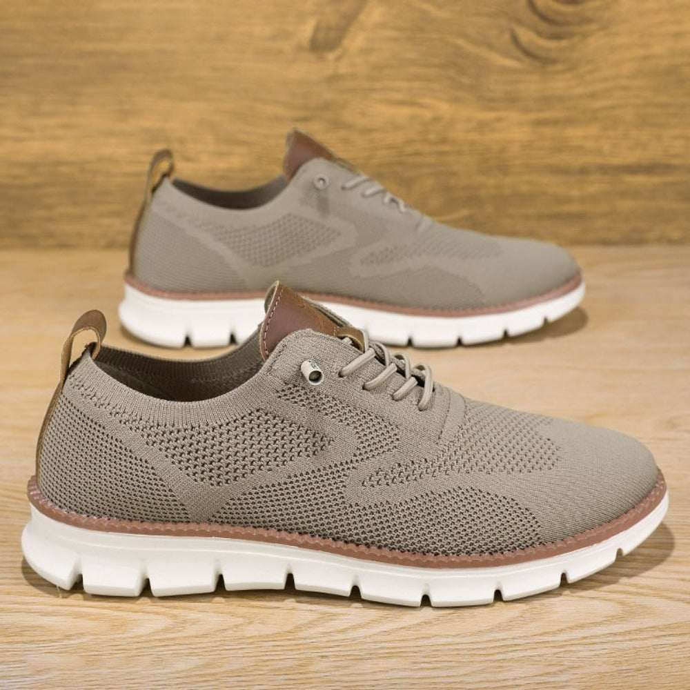 Mens Casual Breathable Walking Shoe Yellow Pandora