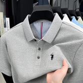 100% pure cotton short sleeved men&