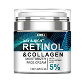 Sumax Retinol Collagen Face Cream 50ml Moisturizer with Hyaluronic AliExpress