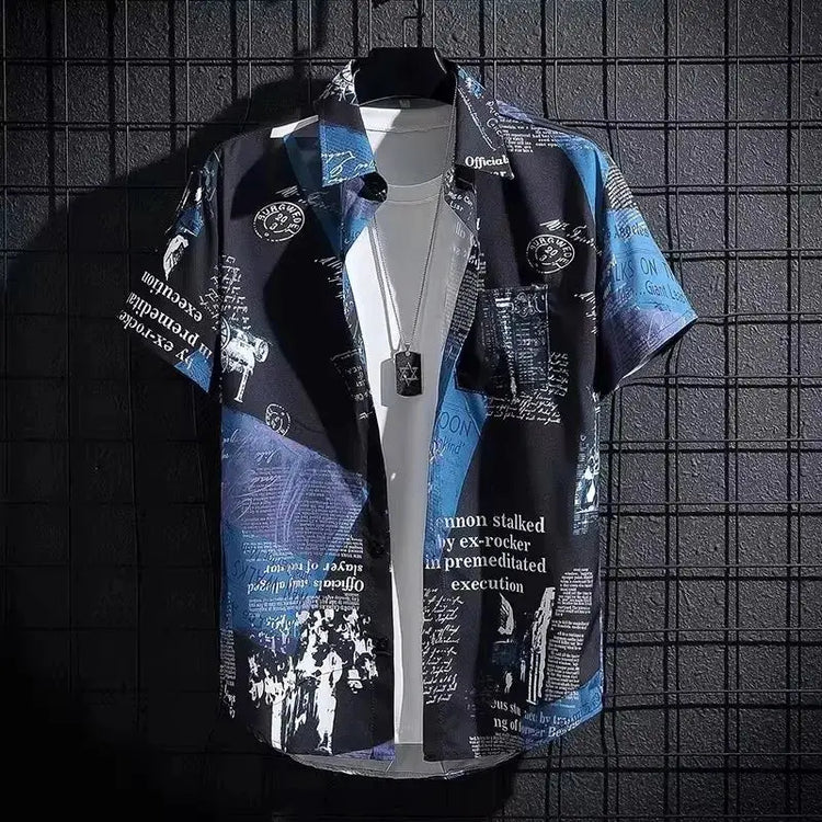 Short sleeved shirt men&