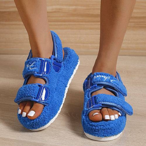 Summer Flats Women Sandals Fashion Female Platform Sandals Silver Juneberry