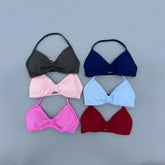 AURA SHARK Strappy Bra Gym Top Women High Support Thin Strap Seamless AliExpress