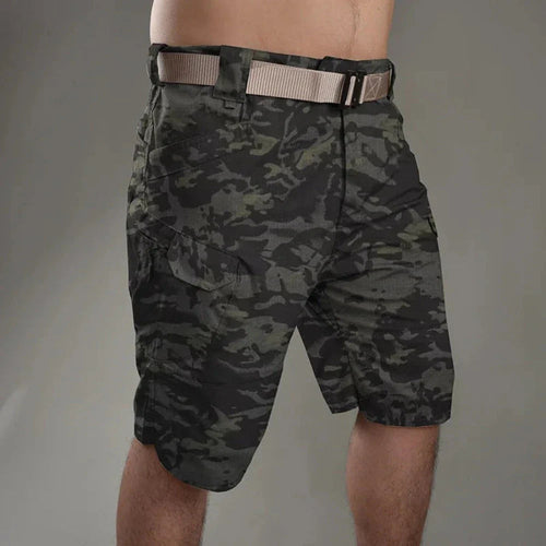 Mens Quick Dry Outdoor Cargo Shorts Yellow Pandora