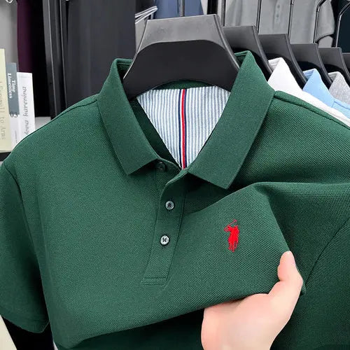 100% pure cotton short sleeved men&