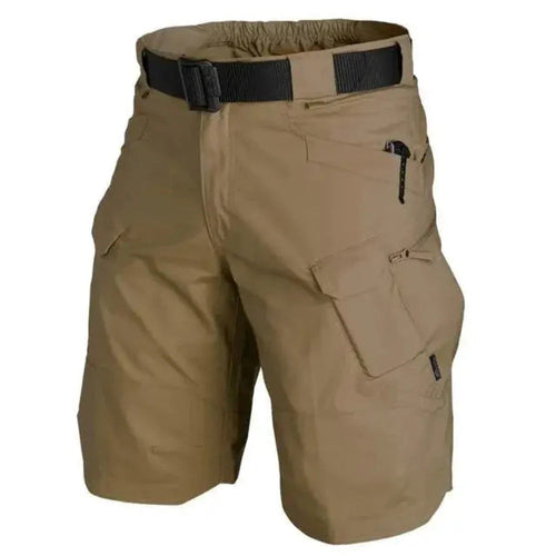 Mens Quick Dry Outdoor Cargo Shorts Yellow Pandora