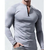 Long Sleeve T Shirt Men Compression Sportswear Male Tshirt Elastic AliExpress