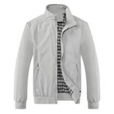 2025 Spring Autumn Casual Solid Fashion Slim Bomber Jacket Men AliExpress